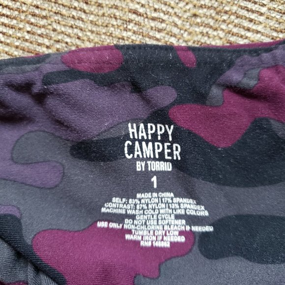 Torrid Happy Camper Full Length Active Legging With Cargo Pocket 1 - Picture 4 of 4